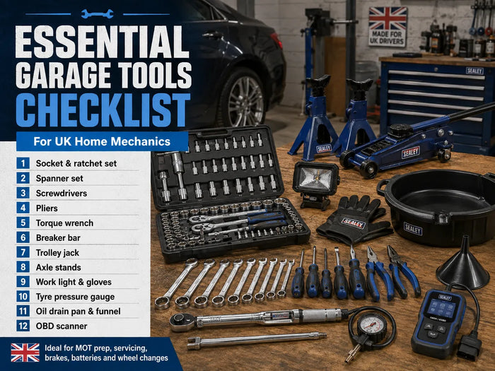 Essential Garage Tools Checklist for UK Home Mechanics