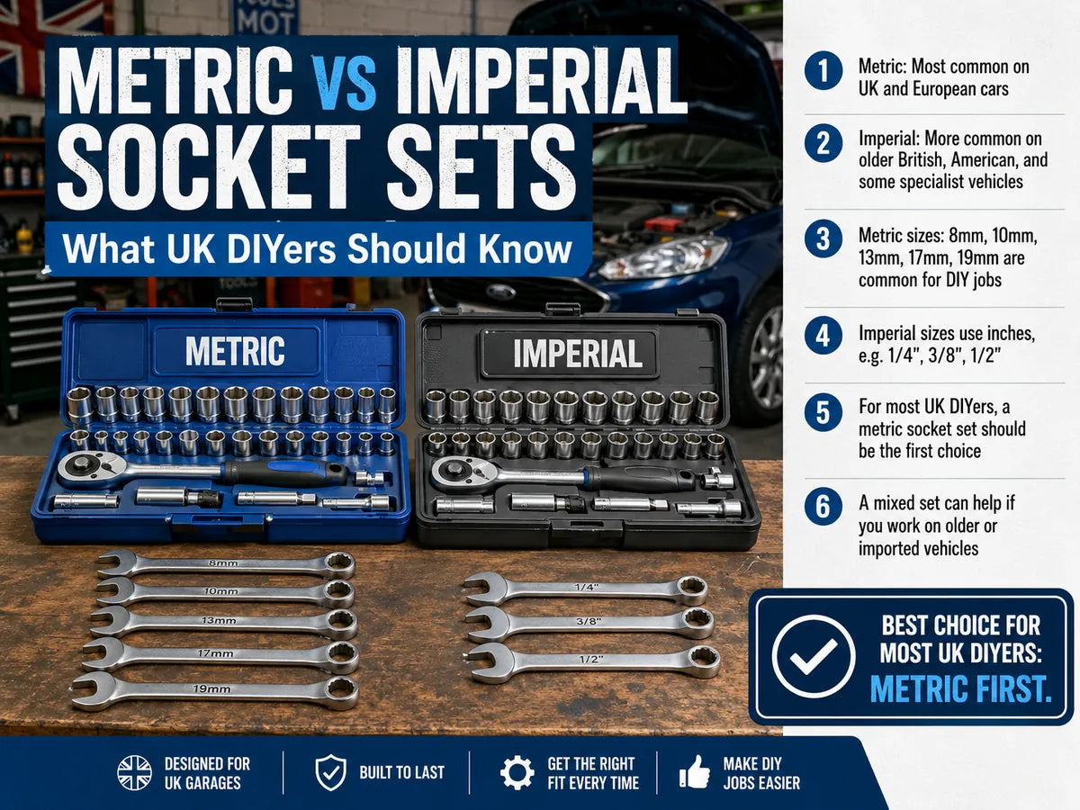 Metric vs Imperial Socket Sets: What UK DIYers Should Know