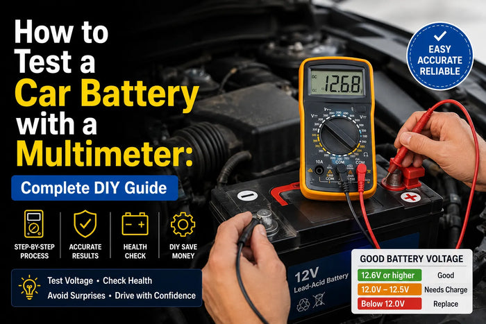 How to Test a Car Battery with a Multimeter: Complete DIY Guide